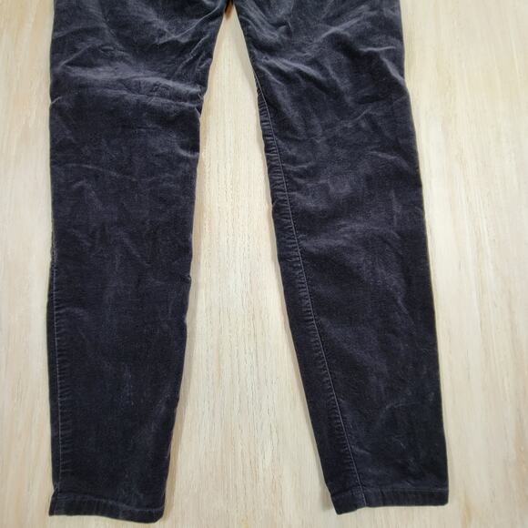 Vineyard Vines Velvet Corduroy High Rise Skinny Slim Fit Casual Trouser Pants 2 - Picture 8 of 11